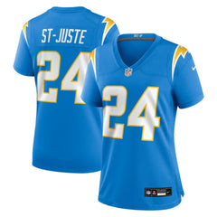 Benjamin St-Juste Los Angeles Chargers Women's Team Game Jersey - Powder Blue sale