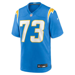 Mekhi Becton Los Angeles Chargers Team Game Jersey - Powder Blue online
