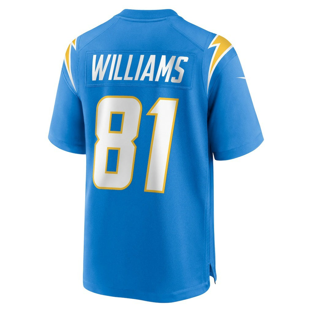Mike Williams Los Angeles Chargers Team Game Jersey - Powder Blue sale
