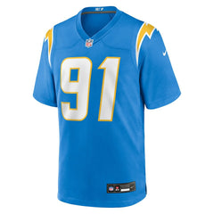 Da'Shawn Hand Los Angeles Chargers Team Game Jersey - Powder Blue on sale
