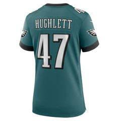 Charley Hughlett Philadelphia Eagles Women's Team Game Jersey - Midnight Green discount