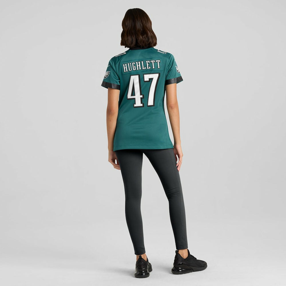 Charley Hughlett Philadelphia Eagles Women's Team Game Jersey - Midnight Green discount