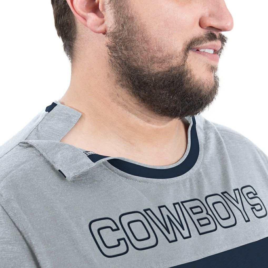 Dallas Cowboys G-III Sports by Carl Banks Adaptive Outlast Long Sleeve T-Shirt - Navy/Silver outlet