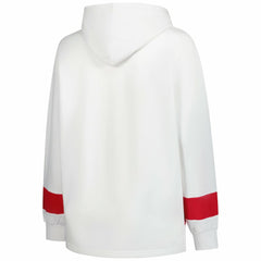 Chicago Blackhawks Profile Women's Plus Size Hoodie - White Hoodies