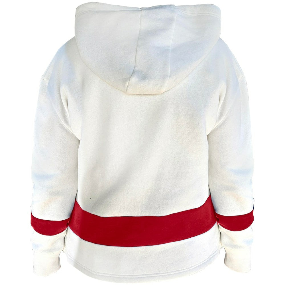 Washington Capitals Profile Women's Plus Size Hoodie - White Hoodies