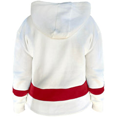 Washington Capitals Profile Women's Plus Size Hoodie - White Hoodies