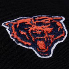 Chicago Bears Women's Cropped Long Sleeve Rugby Polo - Black for sale