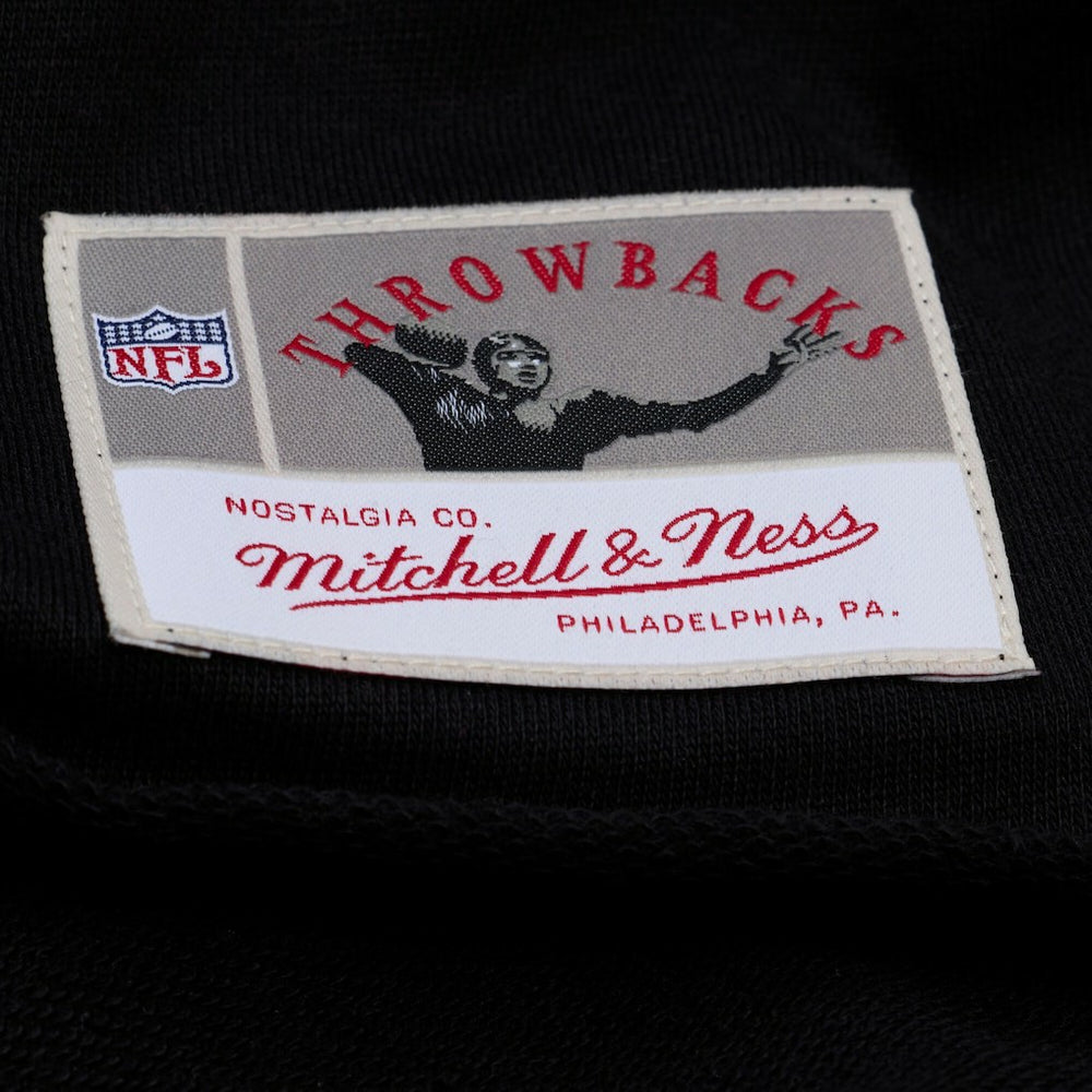 Buffalo Bills Women's Throwback Cropped Long Sleeve Rugby Polo - Black cheap