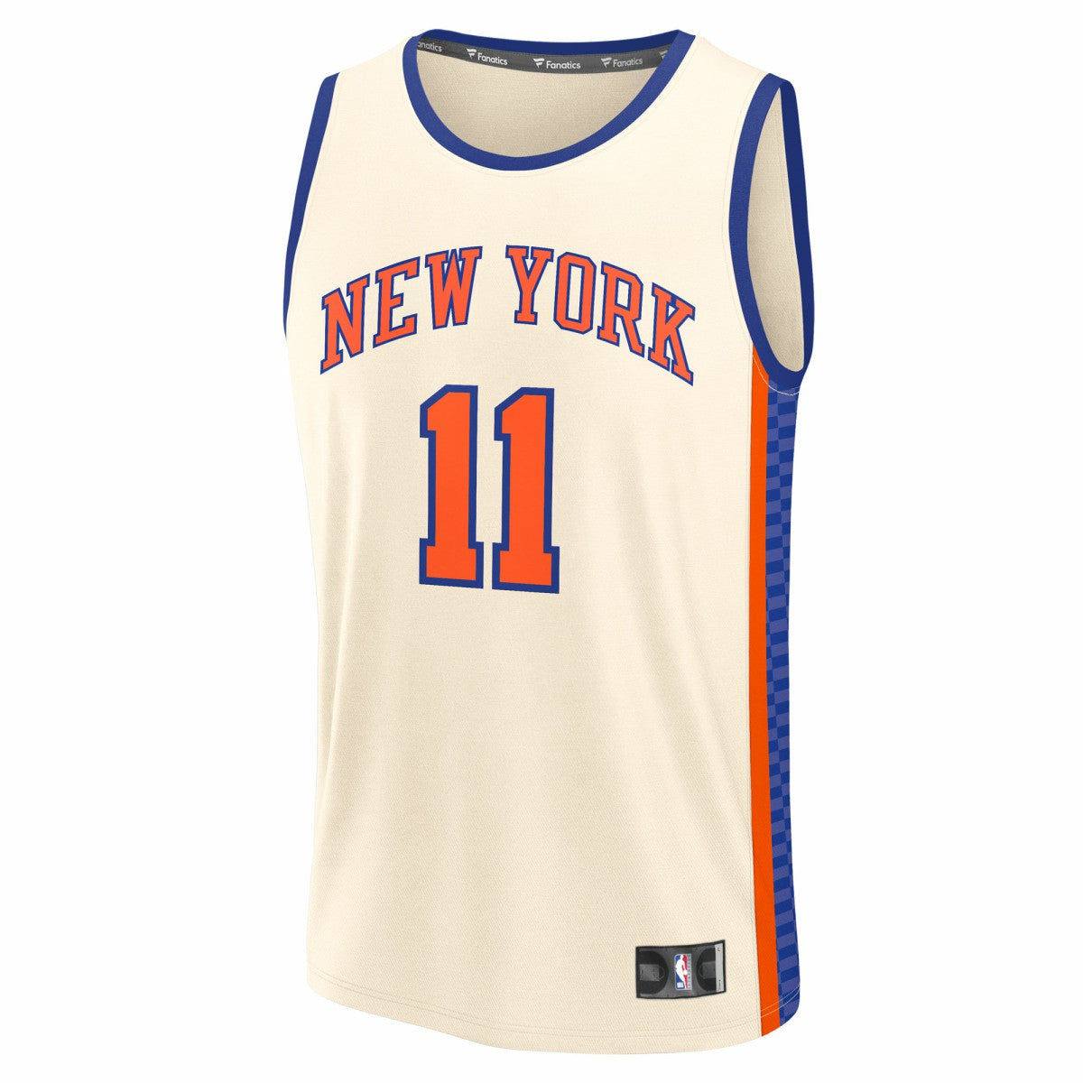 Jalen Brunson New York Knicks 2025/26 City Edition Fast Break Jersey - Cream for sale