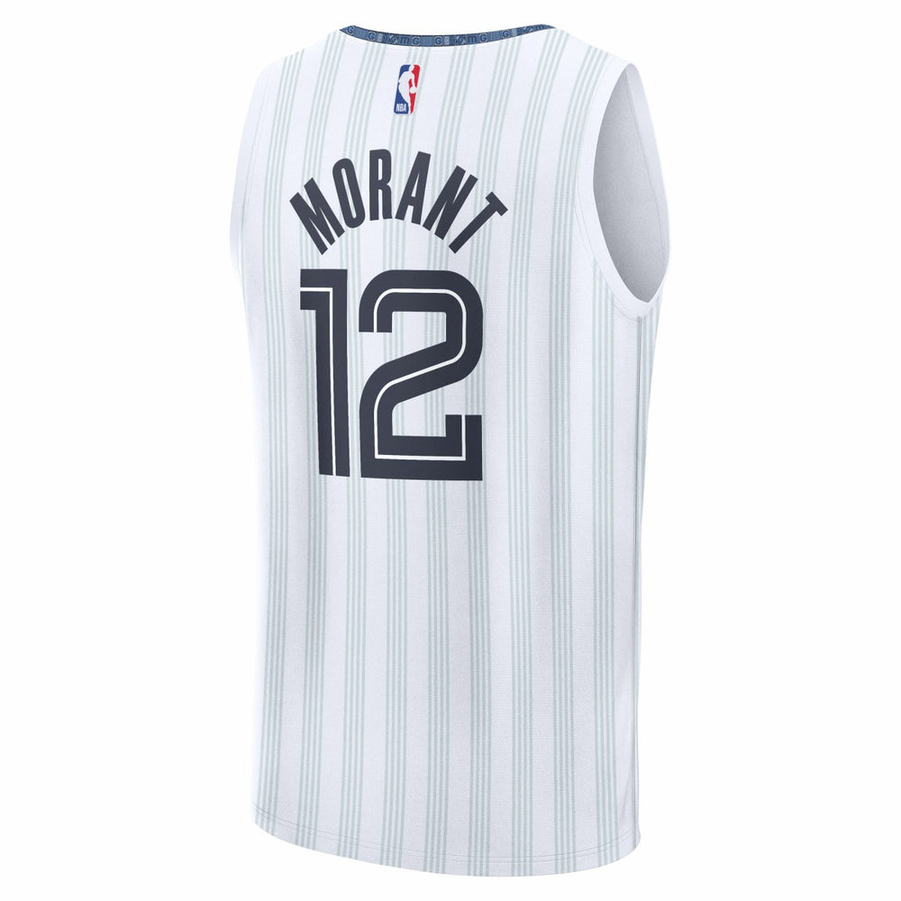 Ja Morant Memphis Grizzlies 2025/26 City Edition Fast Break Jersey - White online