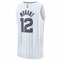 Ja Morant Memphis Grizzlies 2025/26 City Edition Fast Break Jersey - White online