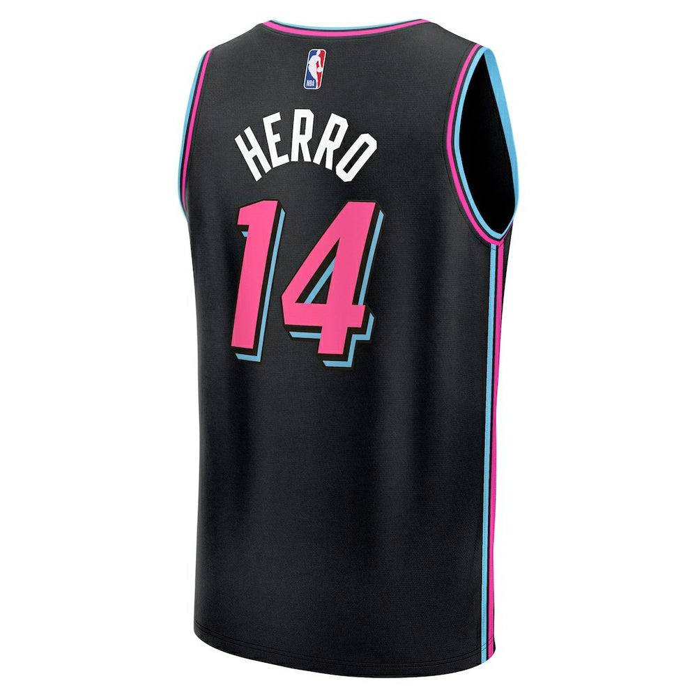 Tyler Herro Miami Heat Youth 2025/26 City Edition Fast Break Jersey - Black outlet