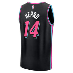 Tyler Herro Miami Heat Youth 2025/26 City Edition Fast Break Jersey - Black outlet