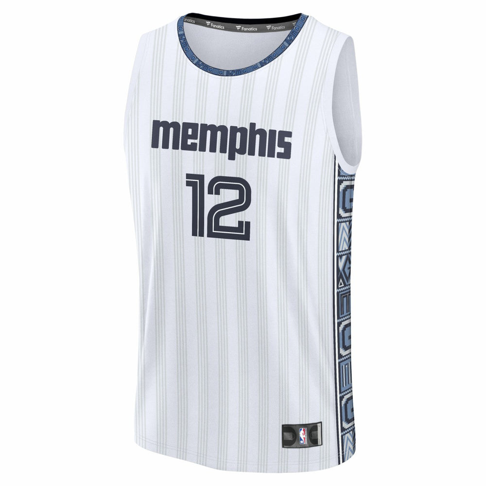 Ja Morant Memphis Grizzlies Youth 2025/26 City Edition Fast Break Jersey - White discount