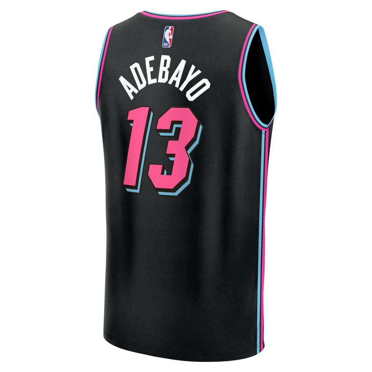 Bam Adebayo Miami Heat Youth 2025/26 City Edition Fast Break Jersey - Black on sale