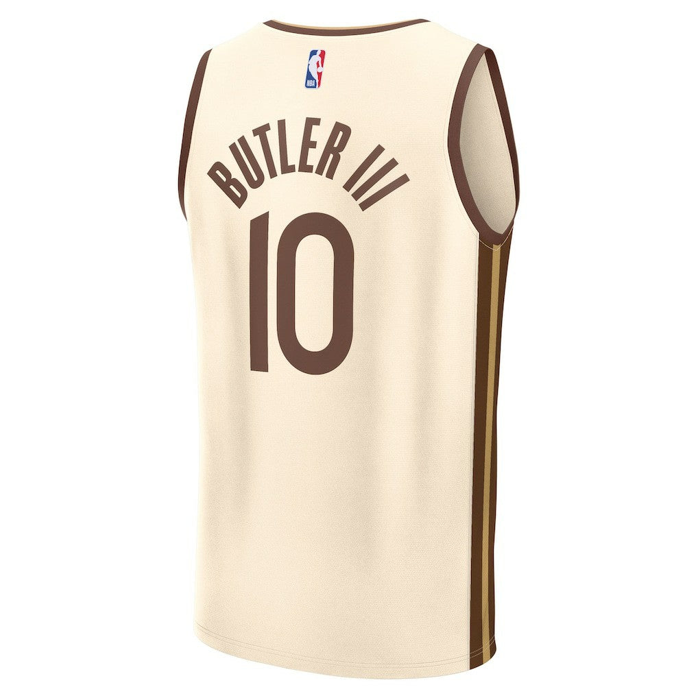 Jimmy Butler III Golden State Warriors Youth 2025/26 City Edition Fast Break Jersey sale - Tan sale