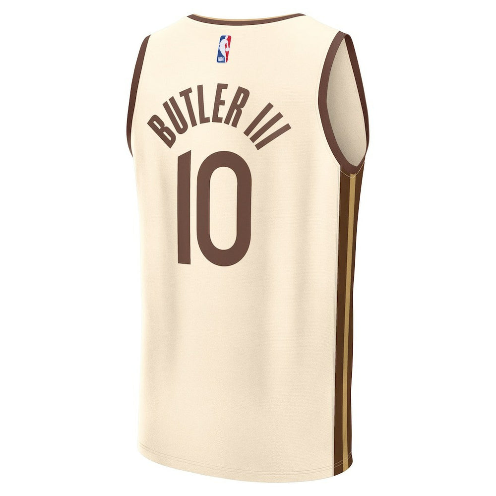 Jimmy Butler III Golden State Warriors Youth 2025/26 City Edition Fast Break Jersey sale - Tan sale