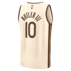Jimmy Butler III Golden State Warriors Youth 2025/26 City Edition Fast Break Jersey sale - Tan sale