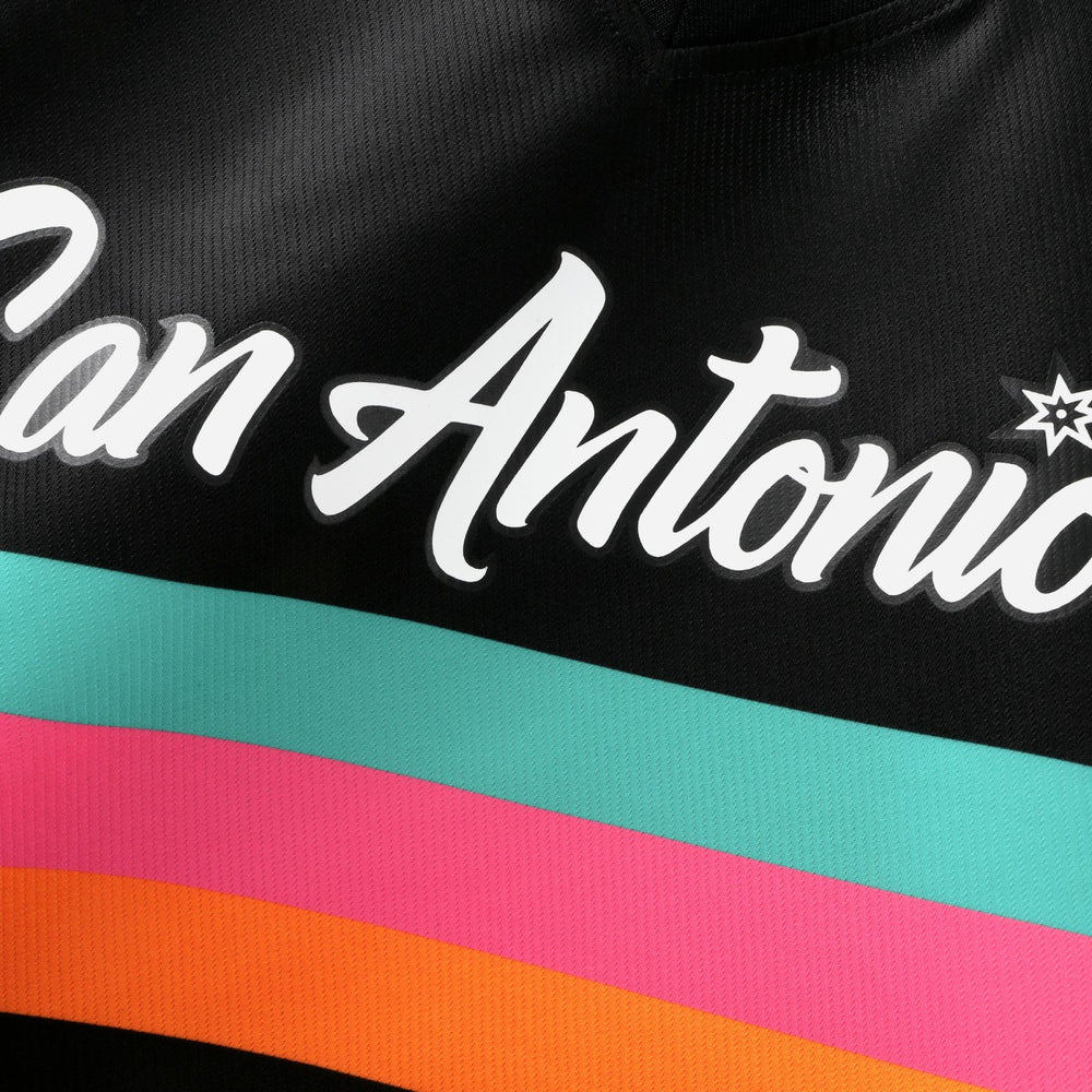 De'Aaron Fox San Antonio Spurs Youth 2025/26 City Edition Fast Break Jersey - Black shop