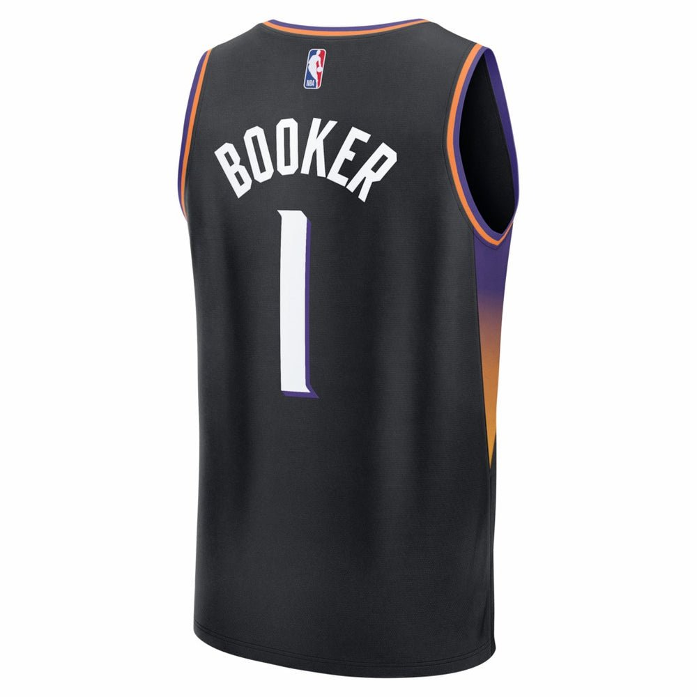 Devin Booker Phoenix Suns Fast Break Jersey - Statement Edition - Black discount