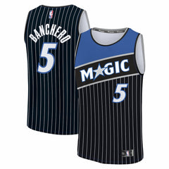 Paolo Banchero Orlando Magic Fast Break Jersey - Statement Edition - Black for sale