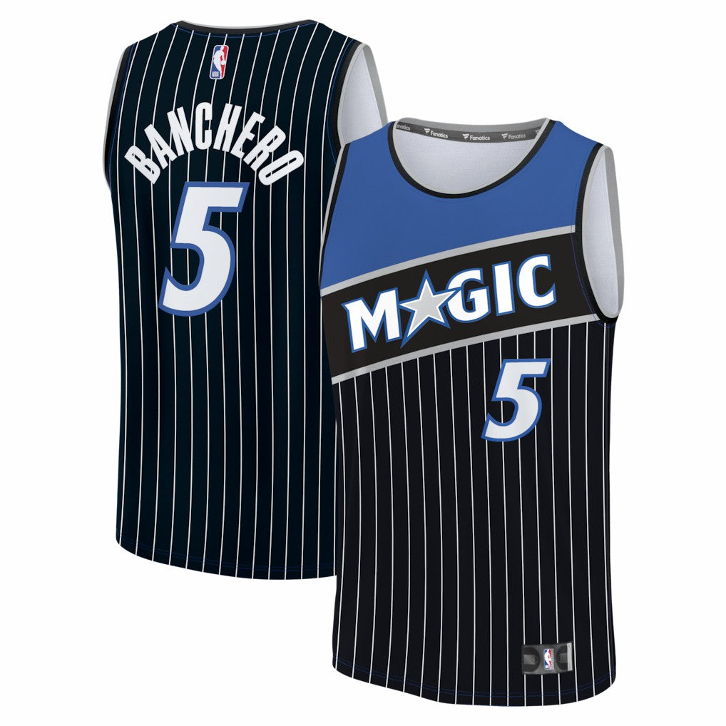 Paolo Banchero Orlando Magic Youth Fast Break Jersey - Statement Edition - Black discount