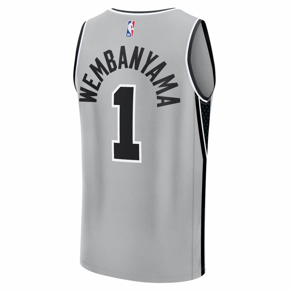 Victor Wembanyama San Antonio Spurs Youth Fast Break Jersey - Statement Edition - Silver shop