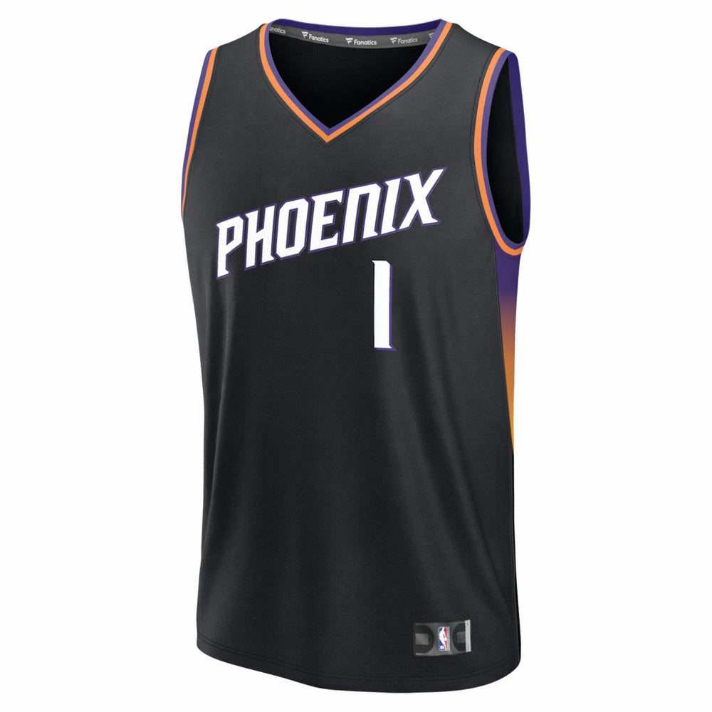 Devin Booker Phoenix Suns Youth Fast Break Jersey - Statement Edition - Black sale