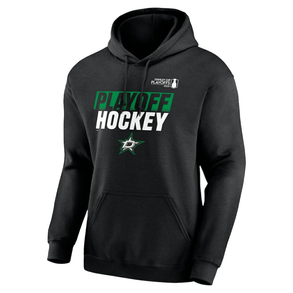 Dallas Stars Fanatics 2025 Stanley Cup Playoffs Breakout Pullover Hoodie - Black Hoodies