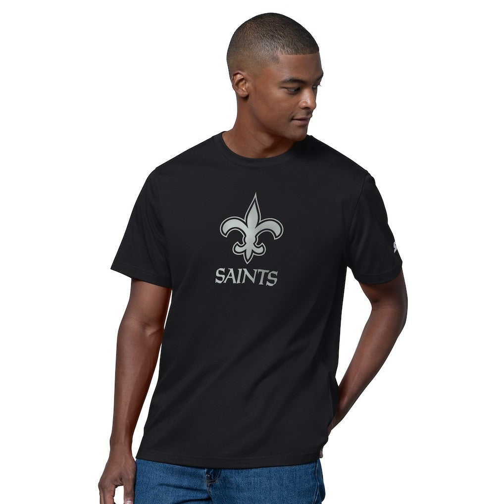 New Orleans Saints Starter Thursday Night Gridiron T-Shirt- Black discount