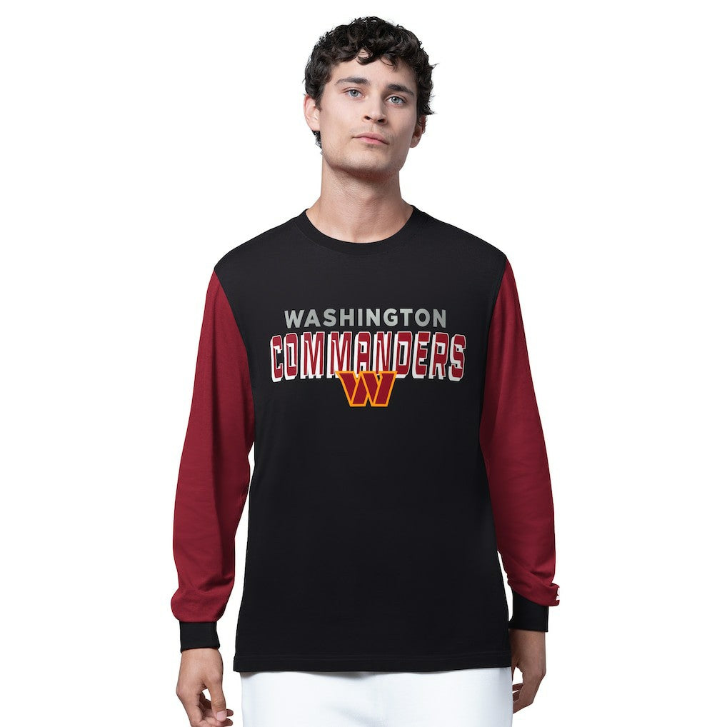 Washington Commanders Starter Thursday Night Gridiron Long Sleeve T-Shirt- Black outlet