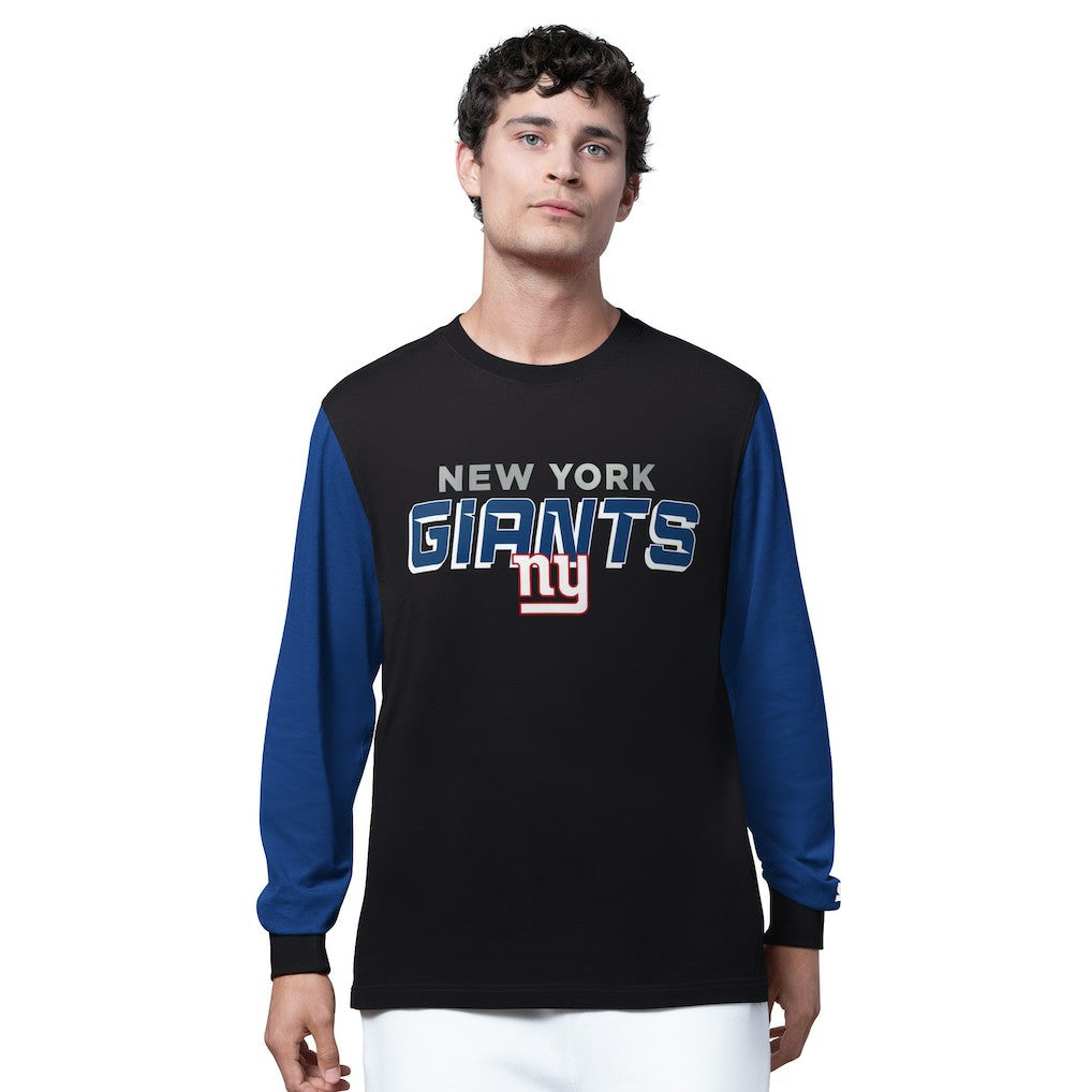 New York Giants Starter Thursday Night Gridiron Long Sleeve T-Shirt- Black sale