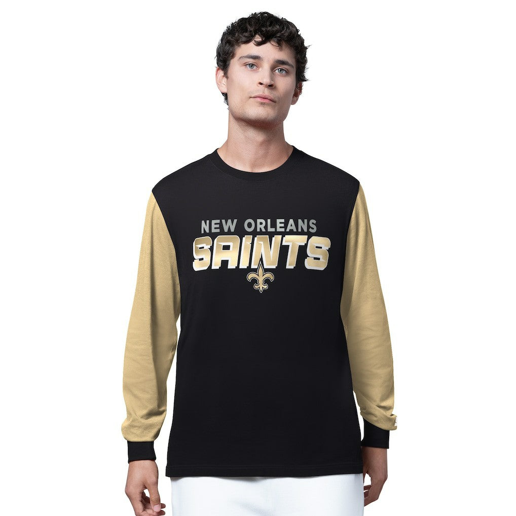 New Orleans Saints Starter Thursday Night Gridiron Long Sleeve T-Shirt- Black for sale