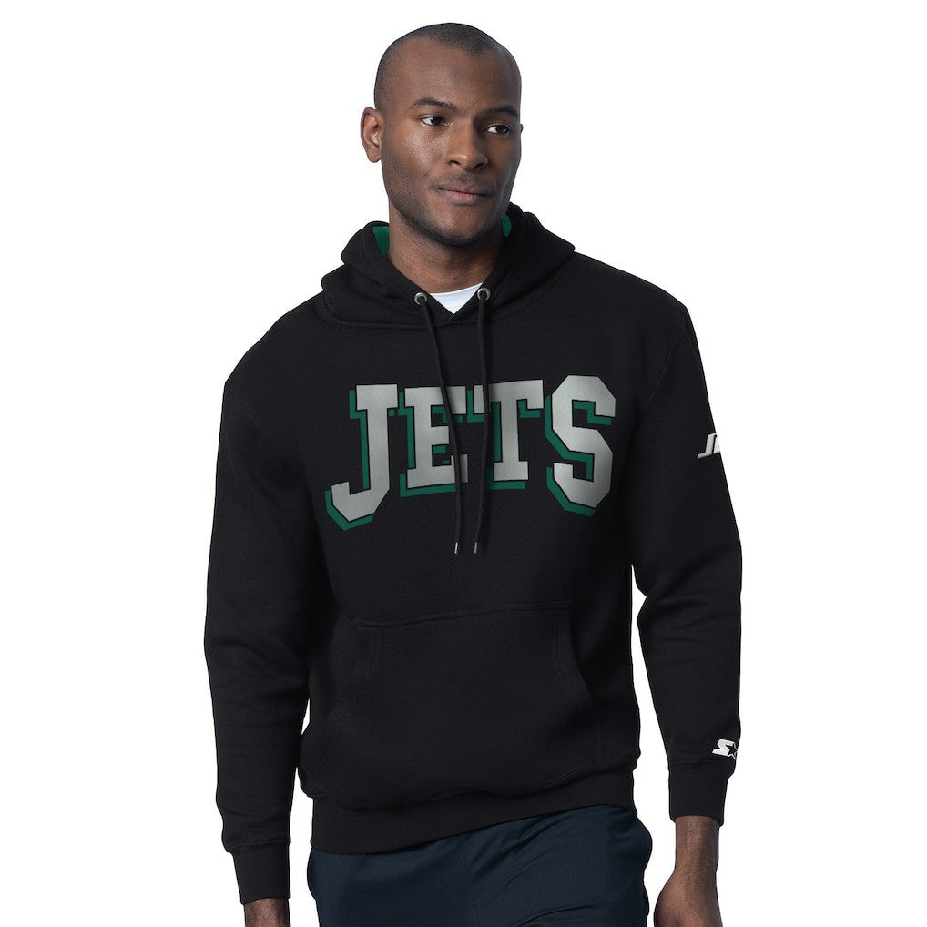 New York Jets Starter Thursday Night Gridiron Hoodie - Black discount