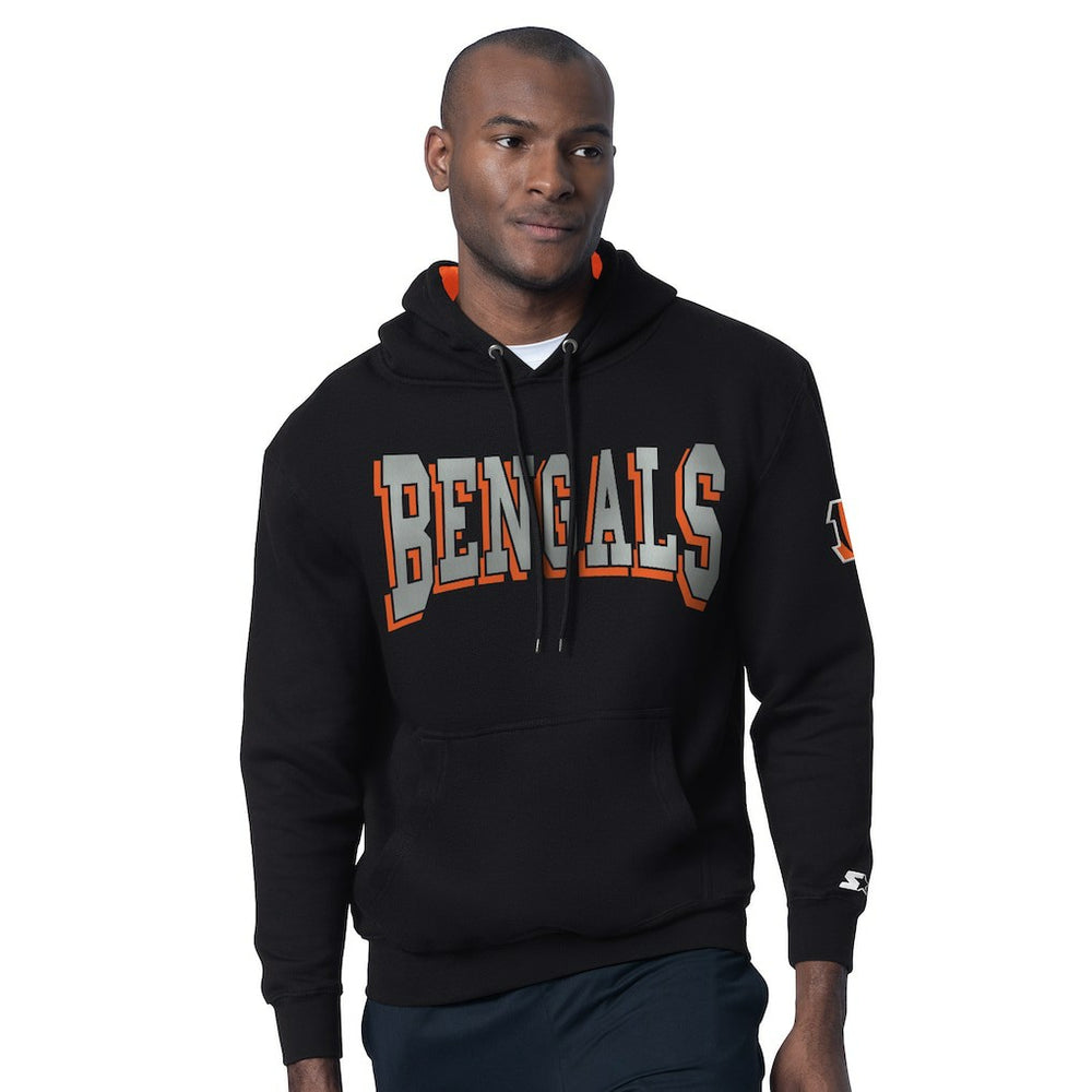 Cincinnati Bengals Starter Thursday Night Gridiron Hoodie - Black discount