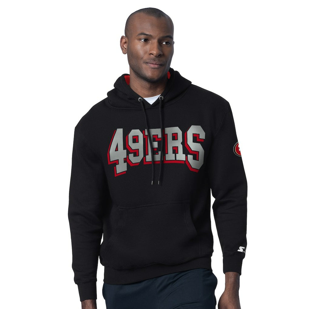 San Francisco 49ers Starter Thursday Night Gridiron Hoodie - Black outlet