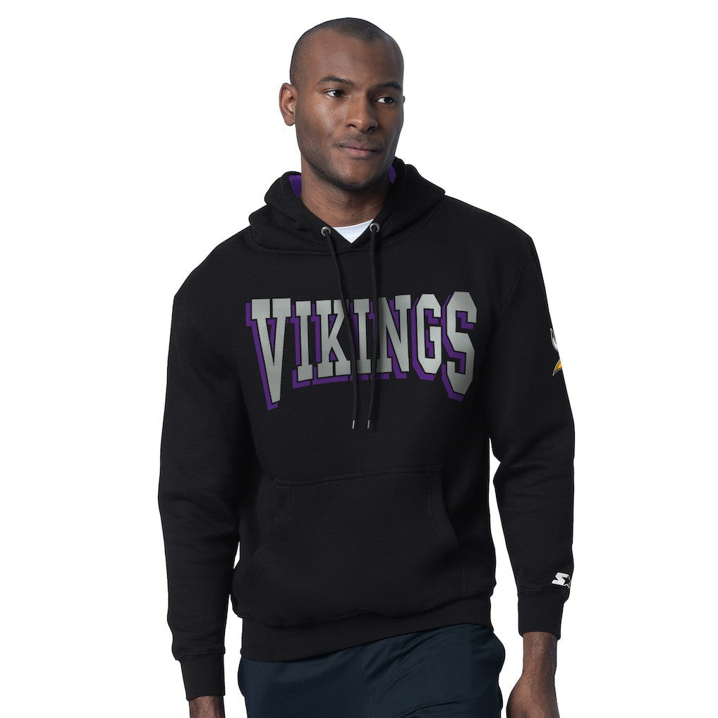 Minnesota Vikings Starter Thursday Night Gridiron Hoodie - Black cheap