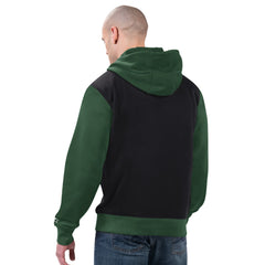 Green Bay Packers Starter Thursday Night Gridiron Full-Zip Hoodie - Black/Green sale