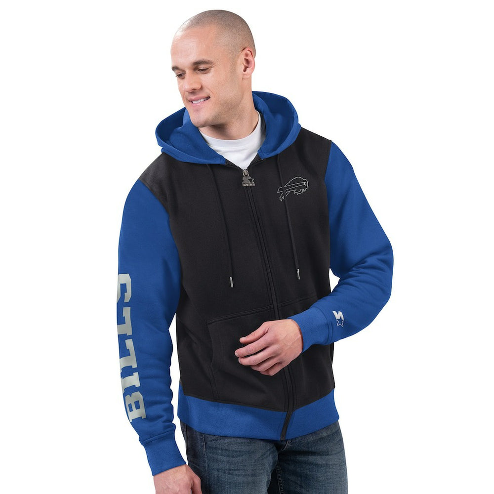 Buffalo Bills Starter Thursday Night Gridiron Full-Zip Hoodie - Black/Royal outlet
