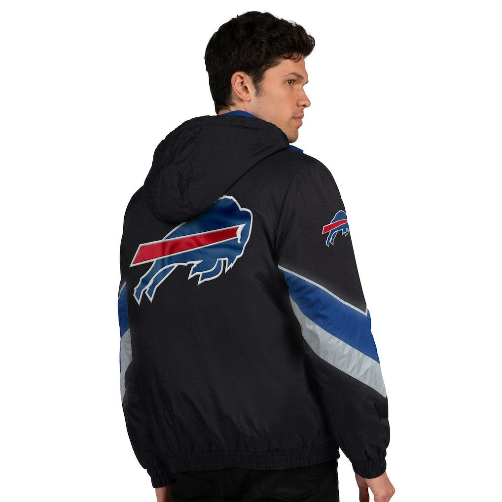 Buffalo Bills Starter Thursday Night Gridiron Full-Zip Jacket - Black/Royal cheap