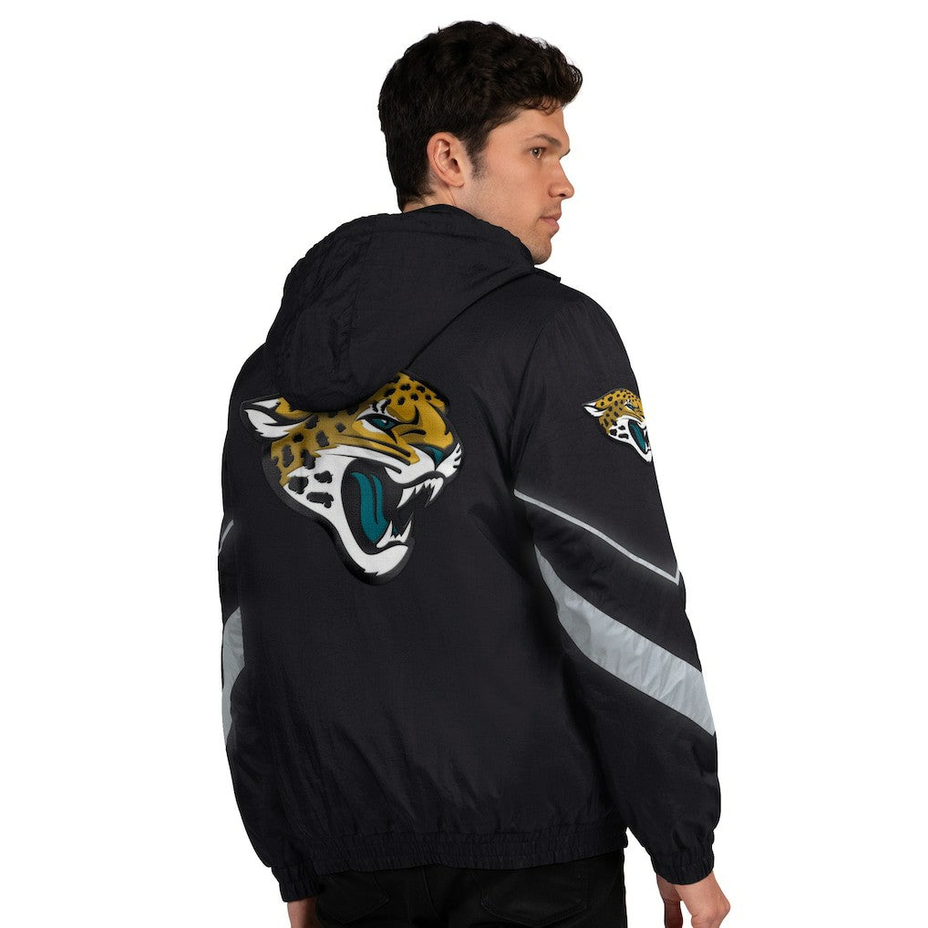 Jacksonville Jaguars Starter Thursday Night Gridiron Full-Zip Jacket - Black/Teal sale