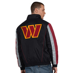 Washington Commanders Starter Thursday Night Gridiron Half-Zip Jacket - Black cheap
