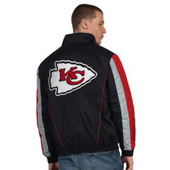 Kansas City Chiefs Starter Thursday Night Gridiron Half-Zip Jacket - Black sale