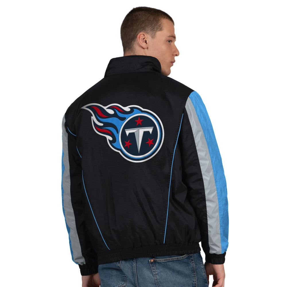 Tennessee Titans Starter Thursday Night Gridiron Half-Zip Jacket - Black sale