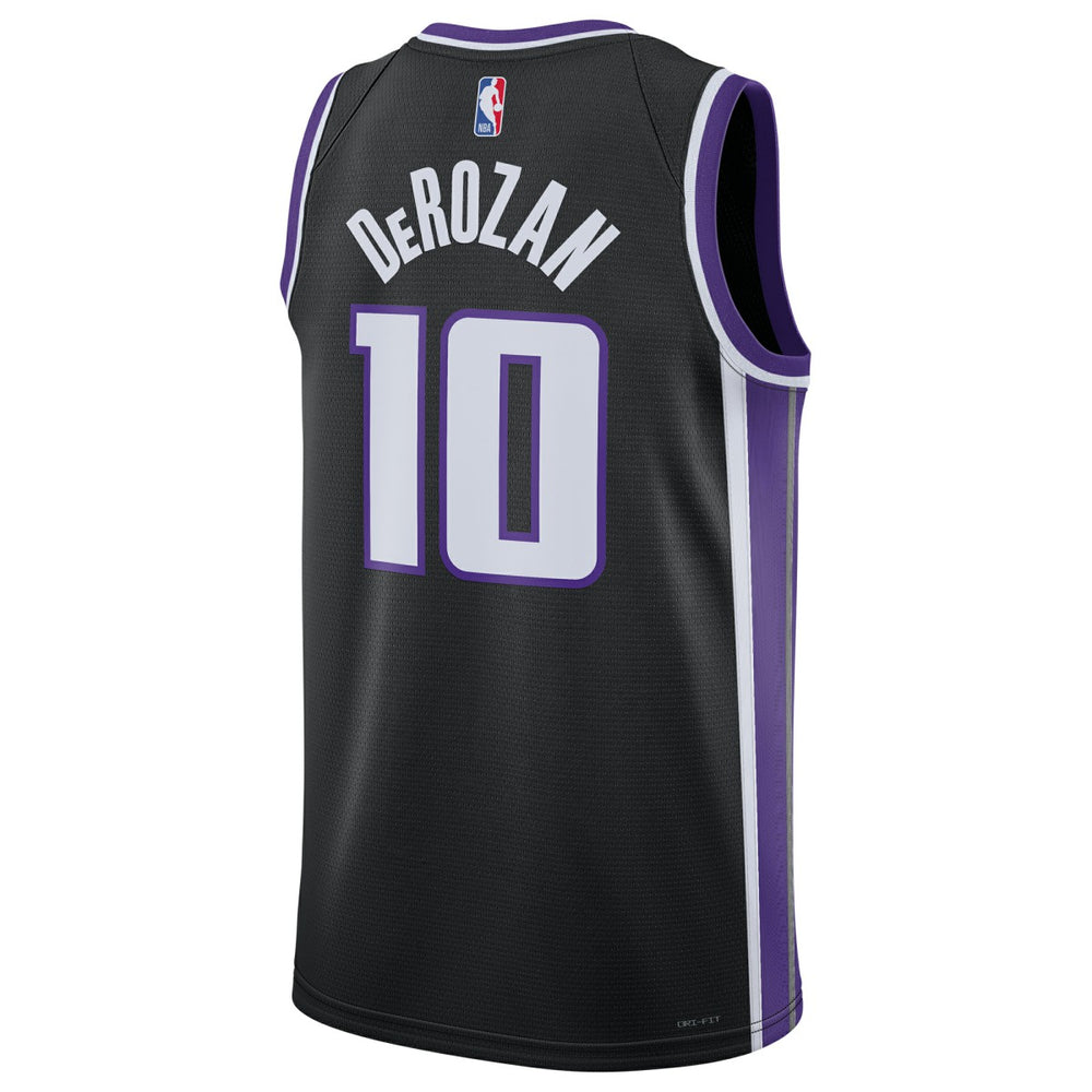 DeMar DeRozan Sacramento Kings Unisex Swingman Player Jersey - Icon Edition - Black cheap