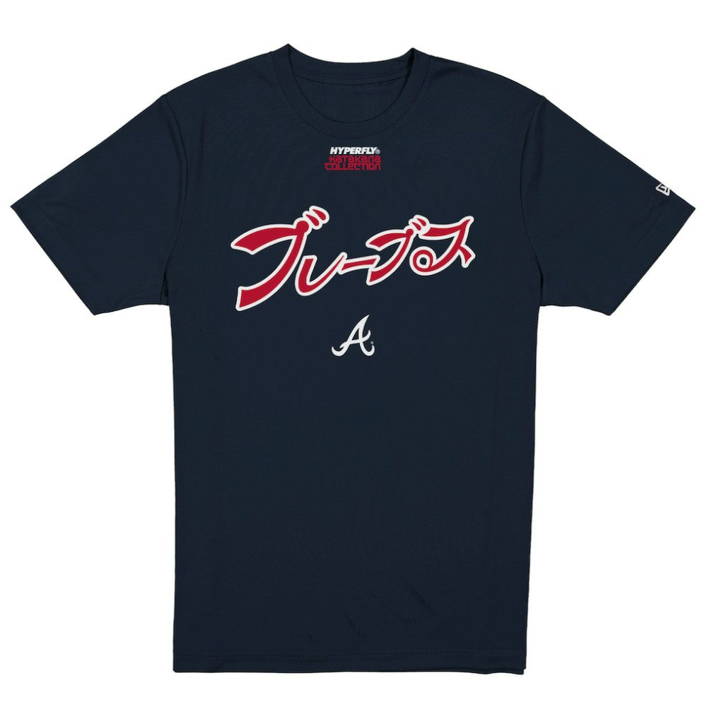 Atlanta Braves x Hyperfly T-Shirt Navy