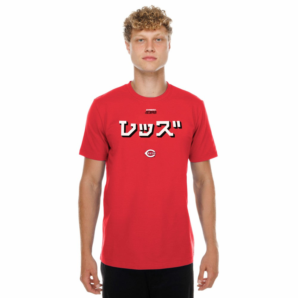 Cincinnati Reds x Hyperfly T-Shirt Red