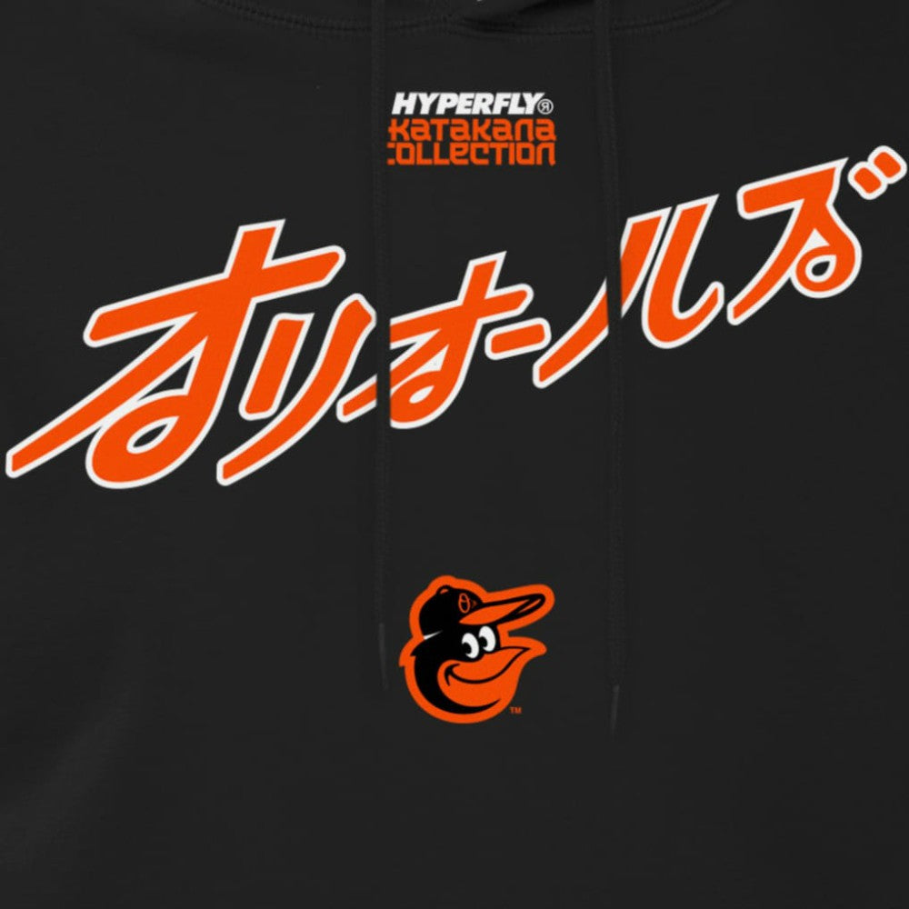 Baltimore Orioles x Hyperfly Hoodie Black