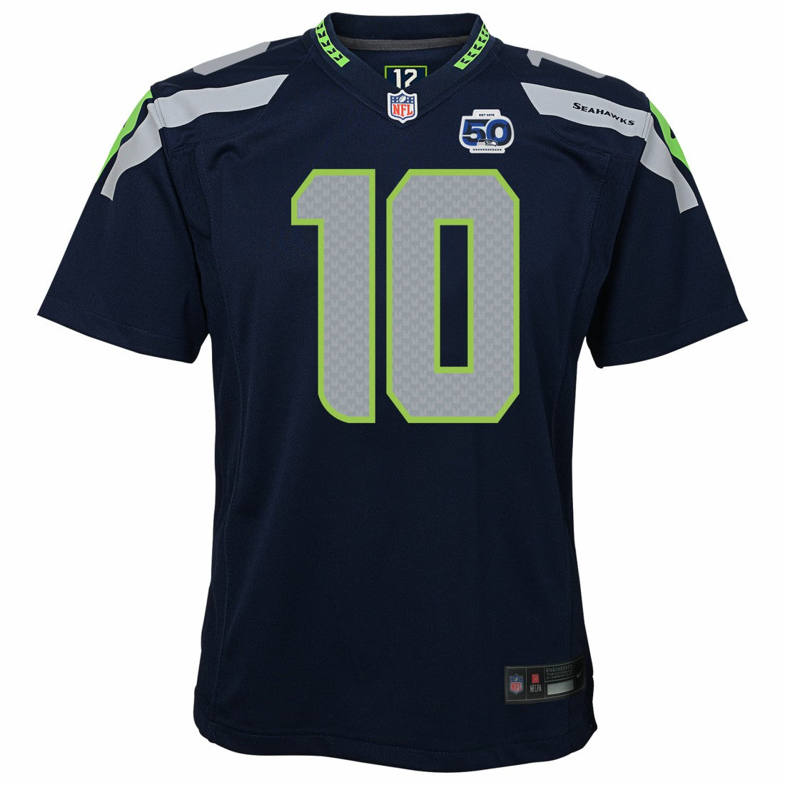 Cooper Kupp Seattle Seahawks Youth 50th Season Game Jersey - College Navy sale