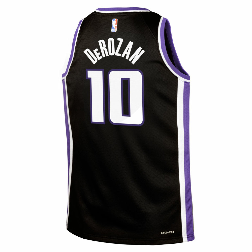 DeMar DeRozan Sacramento Kings Youth Swingman Jersey - Icon Edition - Black shop